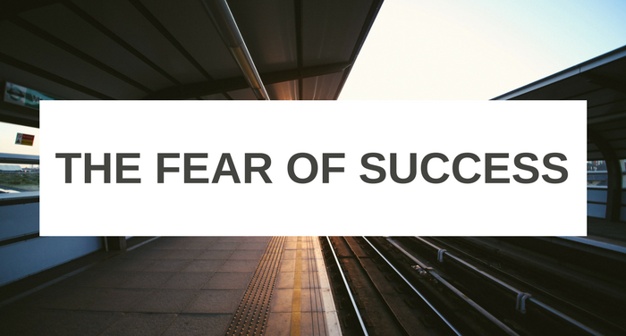 The fear of success….